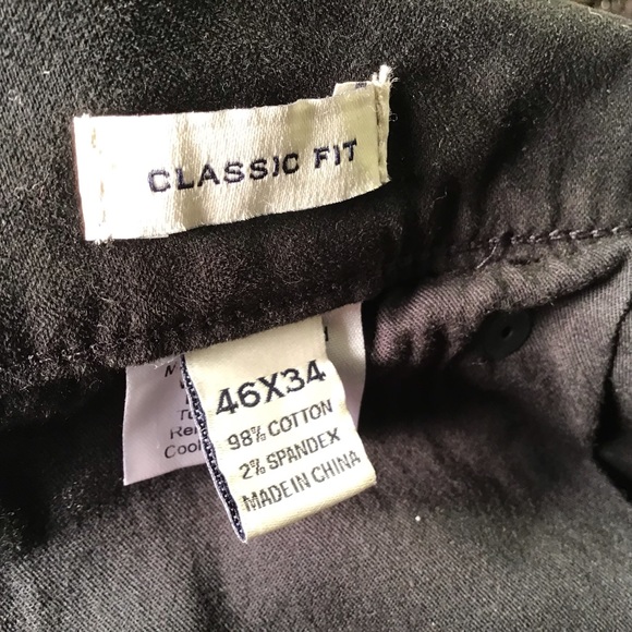 Joseph Abboud JA Sateen BL Cotton Blend Pants. - Picture 8 of 12